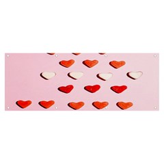 Lolly Candy  Valentine Day Banner And Sign 8  X 3  by artworkshop