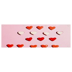 Lolly Candy  Valentine Day Banner And Sign 9  X 3  by artworkshop