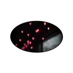 Love Valentine s Day Sticker Oval (100 Pack) by artworkshop