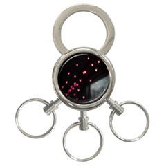 Love Valentine s Day 3-ring Key Chain by artworkshop