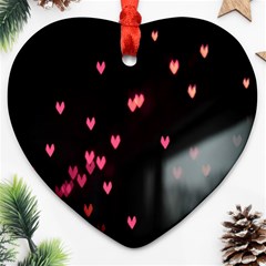 Love Valentine s Day Heart Ornament (two Sides) by artworkshop