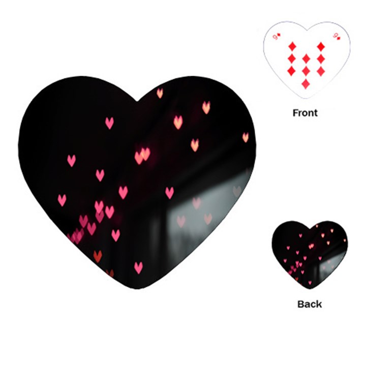 Love Valentine s Day Playing Cards Single Design (Heart)