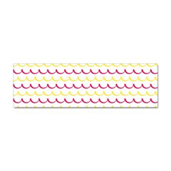 Pattern Waves Sticker (bumper) by artworkshop