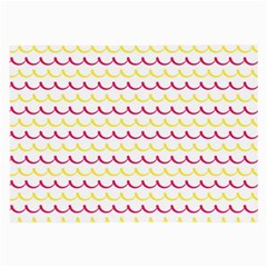 Pattern Waves Large Glasses Cloth