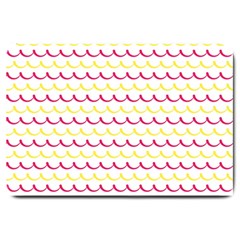 Pattern Waves Large Doormat