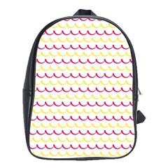 Pattern Waves School Bag (Large)