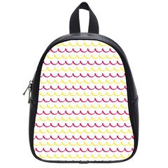 Pattern Waves School Bag (Small)