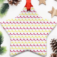 Pattern Waves Ornament (star) by artworkshop