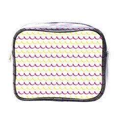 Pattern Waves Mini Toiletries Bag (one Side)