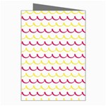 Pattern Waves Greeting Cards (Pkg of 8) Right