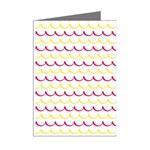 Pattern Waves Mini Greeting Cards (Pkg of 8) Right