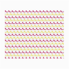 Pattern Waves Small Glasses Cloth by artworkshop