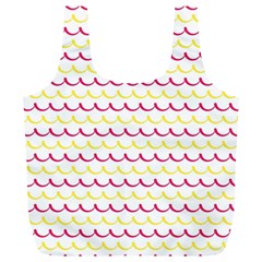 Pattern Waves Full Print Recycle Bag (XL)