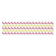 Pattern Waves Banner And Sign 4  X 1  by artworkshop