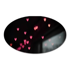 Love Valentine s Day Oval Magnet by artworkshop