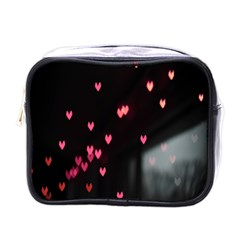 Love Valentine s Day Mini Toiletries Bag (one Side)