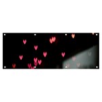 Love Valentine s Day Banner and Sign 8  x 3  Front