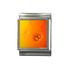 Wallpaper Liquid Bubbles Macro Orange Bright Italian Charm (13mm) by artworkshop