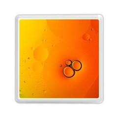 Wallpaper Liquid Bubbles Macro Orange Bright Memory Card Reader (square) by artworkshop