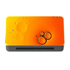 Wallpaper Liquid Bubbles Macro Orange Bright Memory Card Reader With Cf by artworkshop