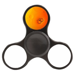 Wallpaper Liquid Bubbles Macro Orange Bright Finger Spinner by artworkshop