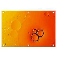 Wallpaper Liquid Bubbles Macro Orange Bright Banner And Sign 6  X 4  by artworkshop