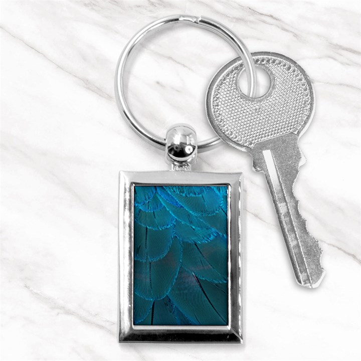 Beautiful Plumage Key Chain (Rectangle)