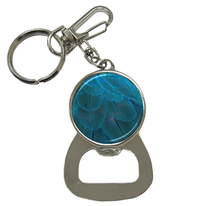 Beautiful Plumage Bottle Opener Key Chain