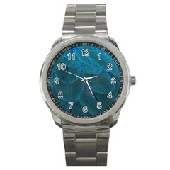 Beautiful Plumage Sport Metal Watch by artworkshop