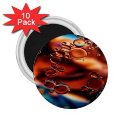 Copper Glow 2 25  Magnets (10 Pack)  by artworkshop