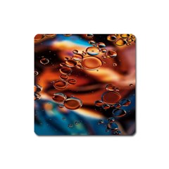 Copper Glow Square Magnet by artworkshop