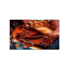 Copper Glow Sticker (rectangular) by artworkshop