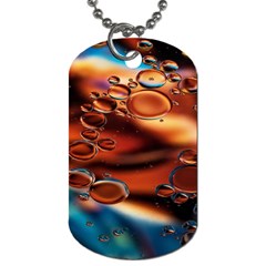 Copper Glow Dog Tag (one Side) by artworkshop