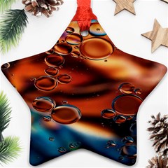 Copper Glow Star Ornament (two Sides) by artworkshop