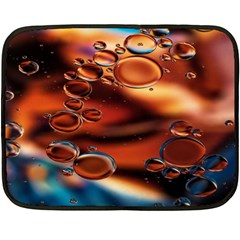 Copper Glow One Side Fleece Blanket (mini) by artworkshop