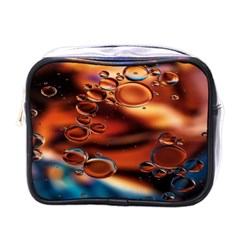 Copper Glow Mini Toiletries Bag (one Side) by artworkshop