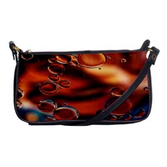 Copper Glow Shoulder Clutch Bag by artworkshop