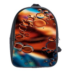 Copper Glow School Bag (xl) by artworkshop