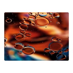 Copper Glow Premium Plush Fleece Blanket (mini) by artworkshop