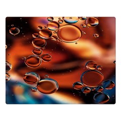 Copper Glow One Side Premium Plush Fleece Blanket (large)