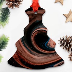 Abstrak Pattern Wallpaper Christmas Tree Ornament (Two Sides)