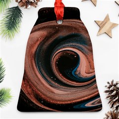 Abstrak Pattern Wallpaper Bell Ornament (Two Sides)