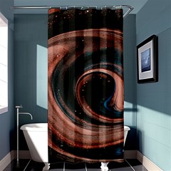 Abstrak Pattern Wallpaper Shower Curtain 36  X 72  (stall)  by artworkshop