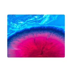 Experimental Liquids One Side Premium Plush Fleece Blanket (mini) by artworkshop