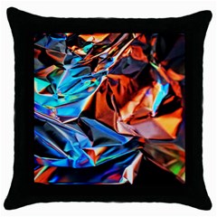 Another Rgb Lighting Test On Aluminium Surface Throw Pillow Case (black) by artworkshop