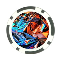 Another Rgb Lighting Test On Aluminium Surface Poker Chip Card Guard (10 Pack) by artworkshop