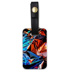 Another Rgb Lighting Test On Aluminium Surface Luggage Tag (one Side) by artworkshop