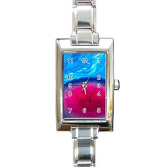 Experimental Liquids Rectangle Italian Charm Watch by artworkshop