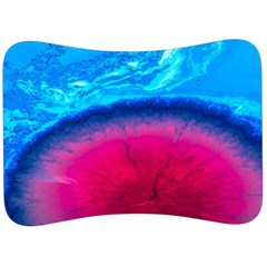 Experimental Liquids Velour Seat Head Rest Cushion by artworkshop