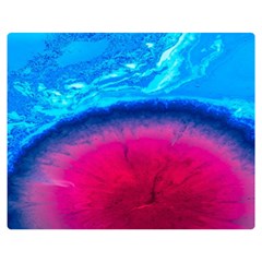 Experimental Liquids One Side Premium Plush Fleece Blanket (medium)